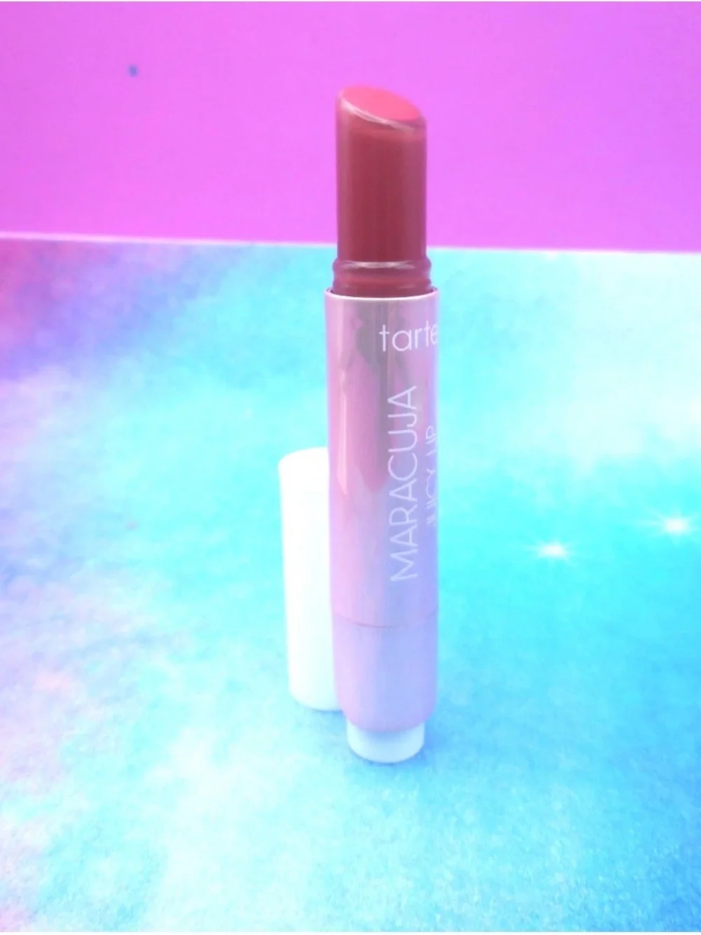 Tarte Maracuja Juicy Lip Balm in HIBISCUS (Mauve Berry) 1.3g NEW TRAVEL SIZE